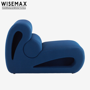 WISEMAX FURNITURE-Canapé simple créatif au design unique, cadre en bois, tissu doux rempli d'éponge, pour le salon - Product Image 5