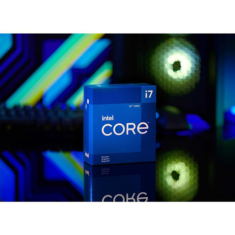 CPU Intel Core i7-12700F BOX 12th Gen CPU Intel Core i7 12700F 12th Generation 12 Core 20 Thread 2.1
