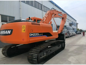 Doosan เครื่องขุดตีนตะขาบ DH220LC-7ใช้งานอเนกประสงค์พร้อมมอเตอร์หลักและชิ้นส่วนเครื่องยนต์ - Product Image 3