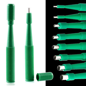 Poinçon de biopsie Biopsie stérile Poinçon dermique pour piercing Outil de perçage de la peau en acier inoxydable avec poignée de protection - Product Image 1
