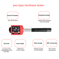Testeur de dureté de type stylo leeb en métal avec dispositif d'impact D de haute précision