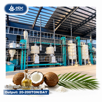 Usine de production d'huile de noix de coco avec un taux de récupération d'huile de 98 %, marque renommée PLC pour les entreprises de transformation de la noix de coco