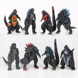 Set <span class=keywords><strong>di</strong></span> 8 Pezzi SHILI Godzilla in PVC Scala 1/100, Action Figure a Tema <span class=keywords><strong>Film</strong></span> e TV, Modellini Figurine per Microlandscape - Product Image 5