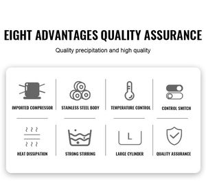 900W komersial tiga mangkuk ukuran penuh 15L * 1 Frozen minuman Dispenser 15L * 1 mesin makanan ringan untuk es minuman es dan jus - Product Image 5