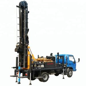 משאית רכוב מים בורהול נייד היטב מכונת קידוח מכונת - Product Image 1