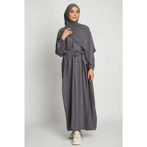 Abito modesto <span class=keywords><strong>da</strong></span> donna in pianura di ciottoli con polsini elasticizzati - Product Image 3