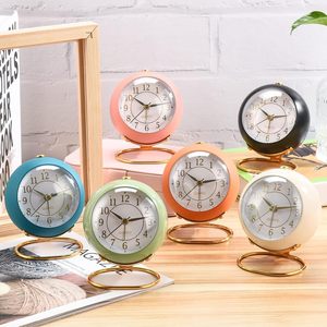 European Style Creative <b>Silent</b> Table Desk <b>Clock</b> Reloj <b>Alarm</b> <b>Clock</b> with Night Light Analog Children <b>Alarm</b> <b>Clock</b> - Product Image 3