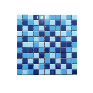 300mm*300mm Quadratische Glasmosaikfliese, Kristallmosaikfliese, Schillernde Fliese für Küchen-, Badezimmer- und Schwimmbadgestaltung - Product Image 5