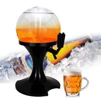 Verseurs à vin et distributeurs de boissons sphériques en plastique ABS/PP 3,5 L, design moderne et minimaliste, modèle NPB208 - Fabricant direct
