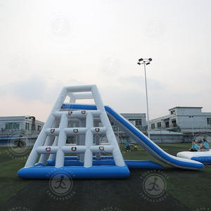 Nouveau style toboggan gonflable multi-zones grande capacité avec auvent pour l'escalade et les jeux en famille au parc - Product Image 6