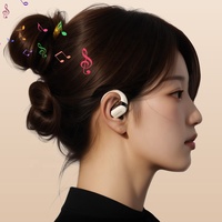 Écouteurs intra-auriculaires Air Pro TWS avec crochet d'oreille, longue durée de vie de la batterie, réduction du bruit, musique sportive, jeux, écouteurs stéréo sans fil