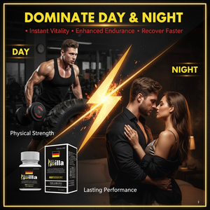 Tabletas de Ginseng y Ostra Black King Kong, Suplementos Herbales para Hombres, Energía, Crecimiento del Cabello, Apoyo Inmunológico, Polygonatum para Adultos - Product Image 3