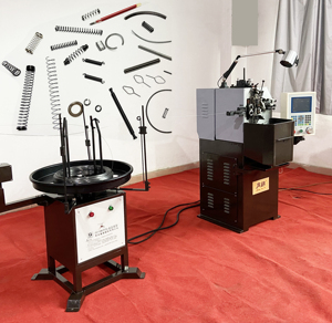 2 оси 1 мм ЧПУ пружинная намоточная машина автоматическая маслоуплотнительная пружина делая машину мини торсионная пружина - Product Image 1