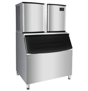 High Productivity 1000kg <b>Ice</b> <b>Maker</b> Cube <b>Ice</b> <b>Maker</b> Machine for Restaurants Drinking Shops Emerson Including Engine Pump Motor PLC - Product Image 4