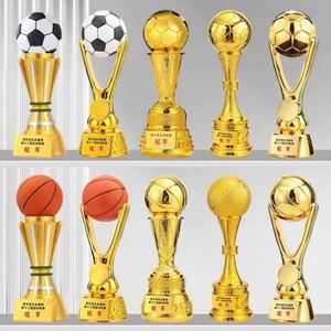 Copa de Trofeo Deportiva de Metal Dorado Personalizada para Eventos de Fútbol, Venta al por Mayor, Ceremonia de Reconocimiento, Vasos Promocionales para Cerveza - Product Image 5