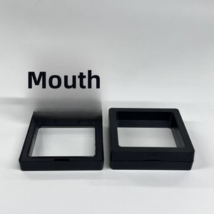 Bán buôn zhanss zx017 đa mục đích đơn giản phong cách vuông PE phim trang sức hiển thị hệ thống treo Hộp nút đóng cửa tại chỗ đầy màu sắc - Product Image 6