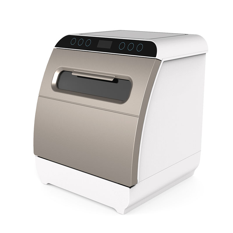 1000w Home Countertop Kitchen Mini Compact Installation Smart Small Automatic Dishwasher NHD01003