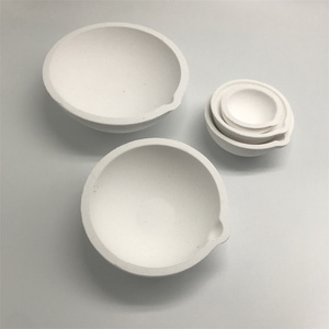 융합된 실리카 세라믹 크루시블 석영 세라믹 금 및 은 용해 접시 세라믹 그릇 - Product Image 2