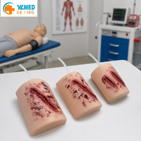 Kit de formation Stop the Bleed : Simulateur d'application de pansements et de garrot, Scène de simulation de saignements, Certifié CE/ISO