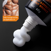 Stimulateur musculaire abdominal Six Pack Toner Crème pour hommes Crème abdominale chauffante pour le remodelage abdominal perte de poids amincissant resserrement musculaire