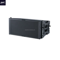Sistema de Sonido Pat LL210 con Altavoces Line Array Dobles de 10 Pulgadas, 1200W de Potencia Máxima, Carcasa de Madera Portátil, Ecológico, para Giras, DJ en Vivo y Música