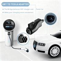 Nouvel adaptateur de chargeur EV DC 250A au prix d'usine, GBT vers NACS et prise Tesla pour Model S/X/3
