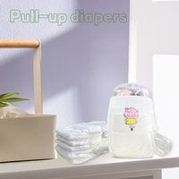 Panneaux jetables écologiques personnalisés OEM, couches en bambou pour bébés, biodégradables, pantalon d'entraînement, pièces