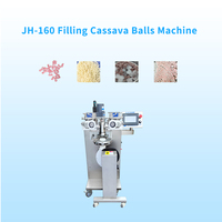 Machine automatique à perles de tapioca farcies 220V 1000W 900mm x 800mm x 1100mm 100kg pour mini-boules de mochi et boba éclatantes