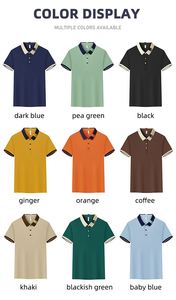 Uniformes con Logotipo Bordado, Camisetas Polo de Manga Corta para Verano, Venta al por Mayor, <span class=keywords><strong>Camarero</strong></span> <span class=keywords><strong>Robot</strong></span> para Restaurante, Unisex, Corte Ajustado - Product Image 3