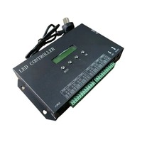 Contrôleur LED DMX vers SPI H807SA DMX512, 8 canaux, protocole Artnet, pilote programmable pour WS2811 WS2812 WS2815 APA102