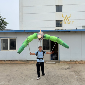 Nuevo y Fresco Hada Inflable Verde con Forma de <span class=keywords><strong>Halcón</strong></span> para Mochila, Ideal para Actividades de Exhibición en Zoológicos - Product Image 2