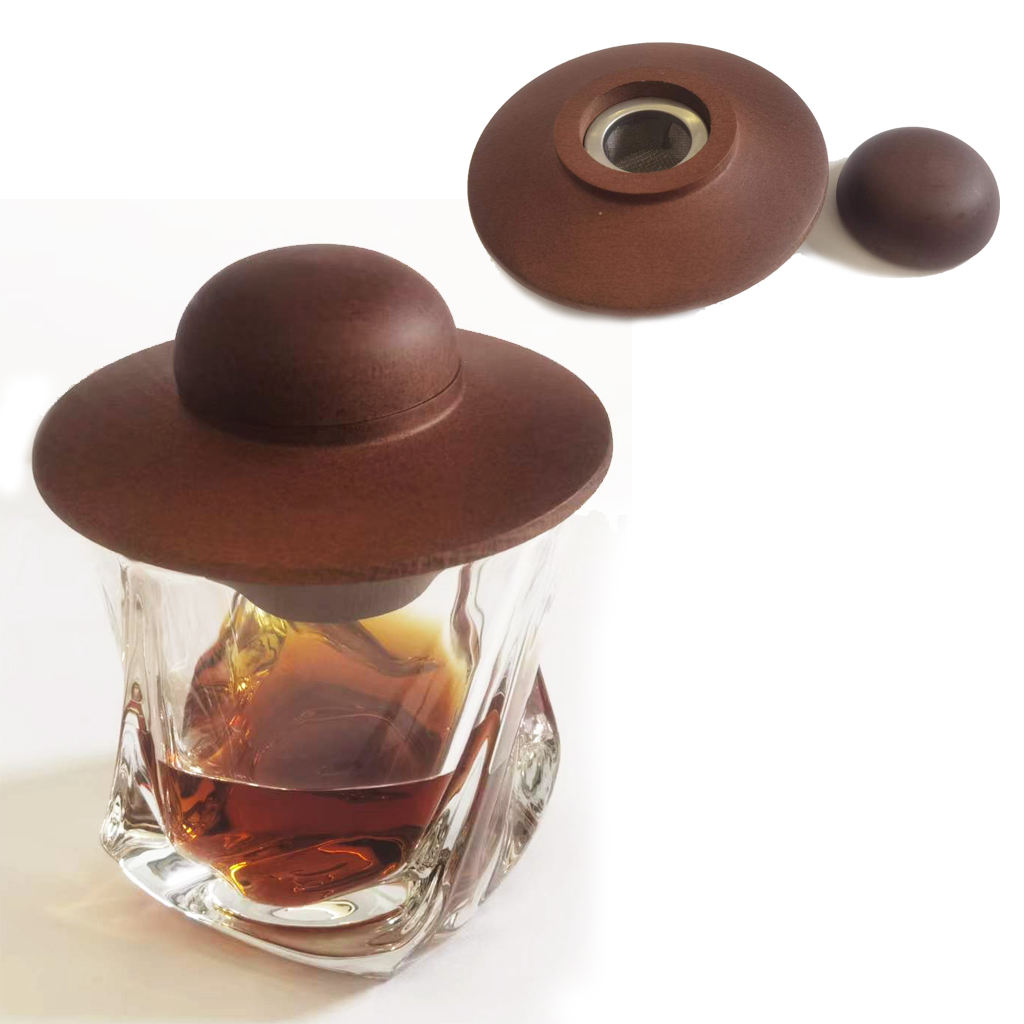 Fumeur Cocktail Couleur Noyer