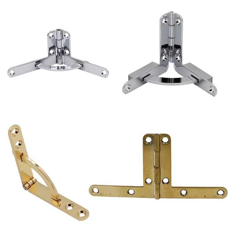 Stainless Metal Hinge Wine Box Quadrant Hinges For Wooden Box
