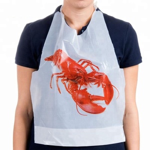 Servire Fino Deliziosi Frutti di Mare Per Adulti Poli Granchio Bavaglino Utilizzando Con Il Minimo Pasticcio - Product Image 1