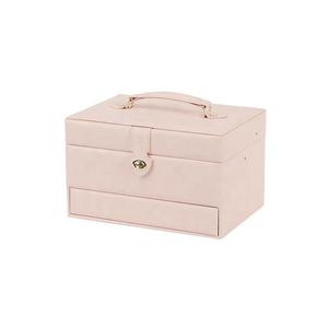 Customized logo Three-layer <b>Drawer</b> Jewelry <b>Box</b> Light Luxury Multi-functional PU Leather <b>Storage</b> <b>Box</b> Large Capacity Jewelry <b>Box</b> - Product Image 4