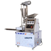Machine automatique commerciale pour la fabrication de momos 220V 3000 pièces/h en acier inoxydable, formatrice de raviolis