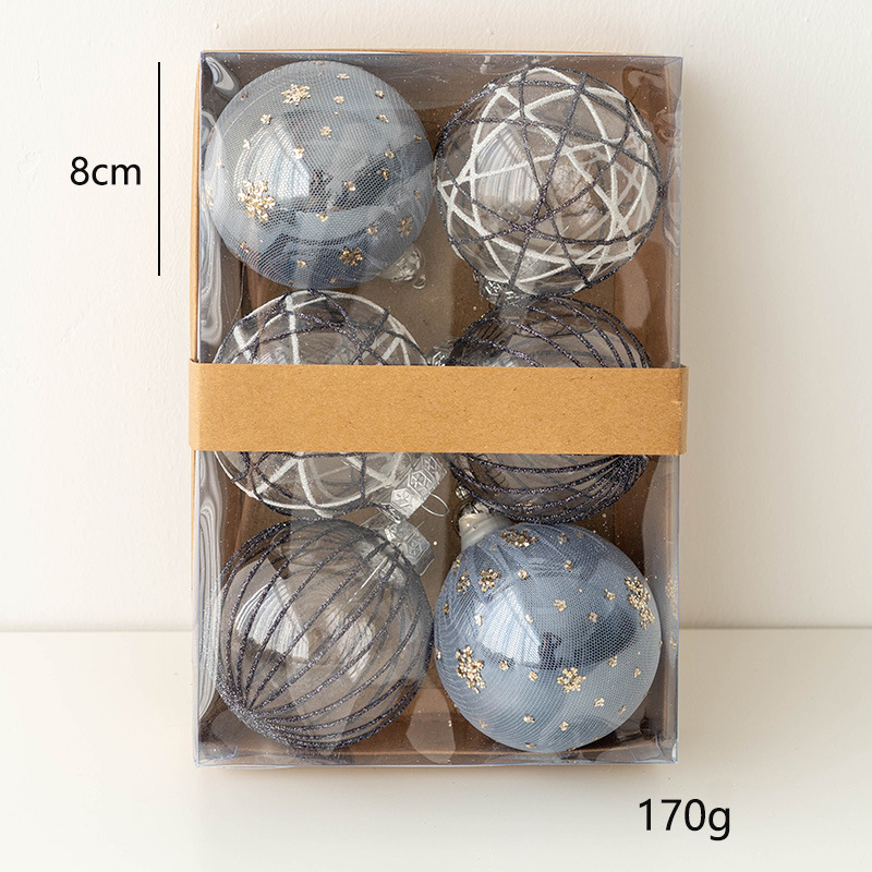 Couleur bleue/8 cm * 6 pièces/paquet