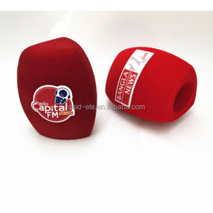 Filtro Antipop para Micrófono, Cubierta de Esponja con Impresión Personalizada, Protector de Viento con Logotipo, Espuma para Entrevistas, para <span class=keywords><strong>RODE</strong></span> <span class=keywords><strong>Wireless</strong></span> <span class=keywords><strong>GO</strong></span> - Product Image 4