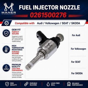 หัวฉีดเชื้อเพลิง0261500276 06H906036G 06H906036Q สำหรับ Audi VW Skoda Gen2 EA888 1.8T 2.0T - Product Image 4
