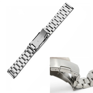 Cinturino per orologio in acciaio inossidabile con fibbia a farfalla resistente - Product Image 6