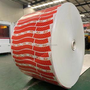 กระดาษห่อแก้วเครื่องดื่มแบบม้วนเคลือบ PLA เกรดอาหาร ย่อยสลายได้ เป็นมิตรกับสิ่งแวดล้อม กันน้ำ รีไซเคิลได้ ใช้แล้วทิ้ง - Product Image 1