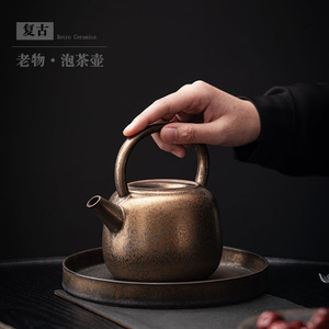 Retro Ceramic Teapot With Filter <b>Large</b> Size Household Kung Fu <b>Tea</b> <b>Pot</b> - Product Image 1