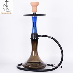 Huca Pot Nuevo en stock Vidrio ruso OVO Aleación de aluminio Agua con tubo de silicona Clip Humo - Product Image 2