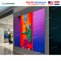 Écran LED d'Intérieur Ultra Fin P2.5 2,5mm 640x480mm, Panneau Mur Vidéo LED Affichage 4K