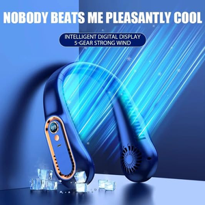 Wearable <b>Fan</b> <b>Neck</b> <b>Neck</b> <b>Fan</b> Rechargeable Coolify <b>Neck</b> <b>Fan</b> - Product Image 3
