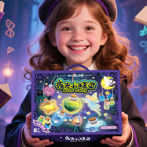 Kit de bricolage Mr Toy Glow Fairy, pour les enfants de 8 ans et plus, fabrication de flacons de potion lumineux, jouet pour enfants unisexe, cadeau pour la création de bijoux - Product Image 4