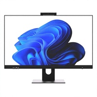 Nouvel ordinateur de laboratoire scolaire 23,8/27 pouces, processeur Intel Quad Core 2,4 GHz, 4 Go de RAM, 128 Go SSD+HDD, Windows 10, PC tout-en-un LCD, prise US, monobloc
