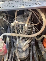 Excavatrice sur chenilles d'occasion Doosan DX150W-9C d'origine coréenne, 15 tonnes, avec pompe hydraulique KYB, moteur, engrenages, roulements et système hydraulique complet 2