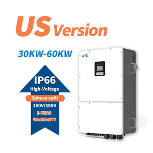 60kva 4MPPT แรงดันไฟฟ้า 150-850v 120v/208v 460v/480v 150v/300V UNC IP65/IP66 อัจฉริยะ 60kw 60000w 8 ช่องเชื่อมต่อแบบขนาน จอแสดงผล LCD - Product Image 3