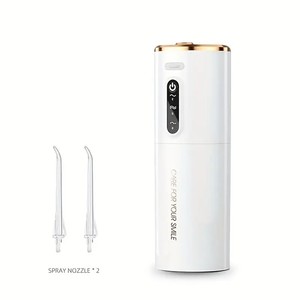 Hydropulseur électrique 280 ml avec réservoir amovible, 3 niveaux de pression, étanche IPX7, appareil portable pour le nettoyage des dents - Product Image 5